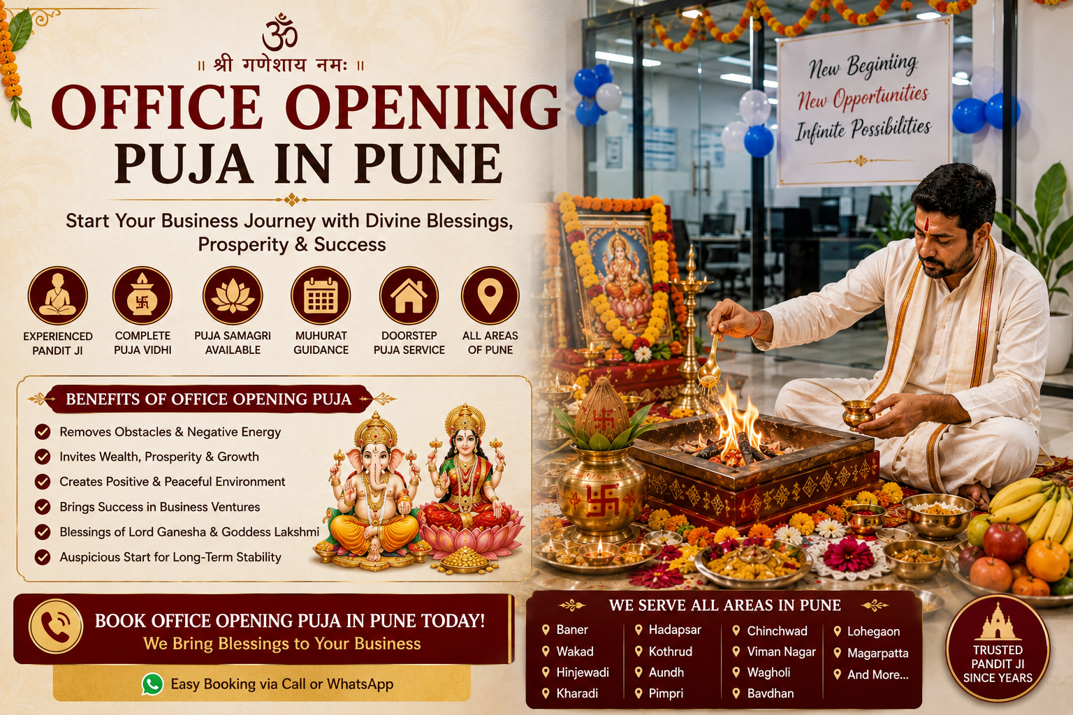 Office Opening Puja in Pune